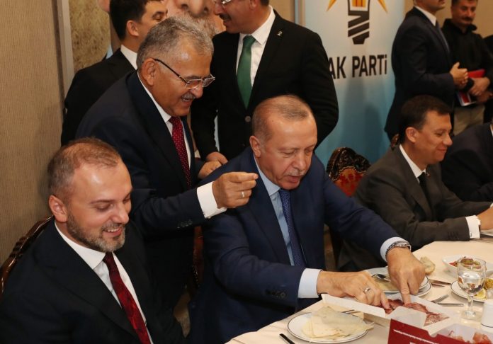 Başkan Memduh Kılıç ve Cumhurbaşkanı Recep Tayyip Erdoğan