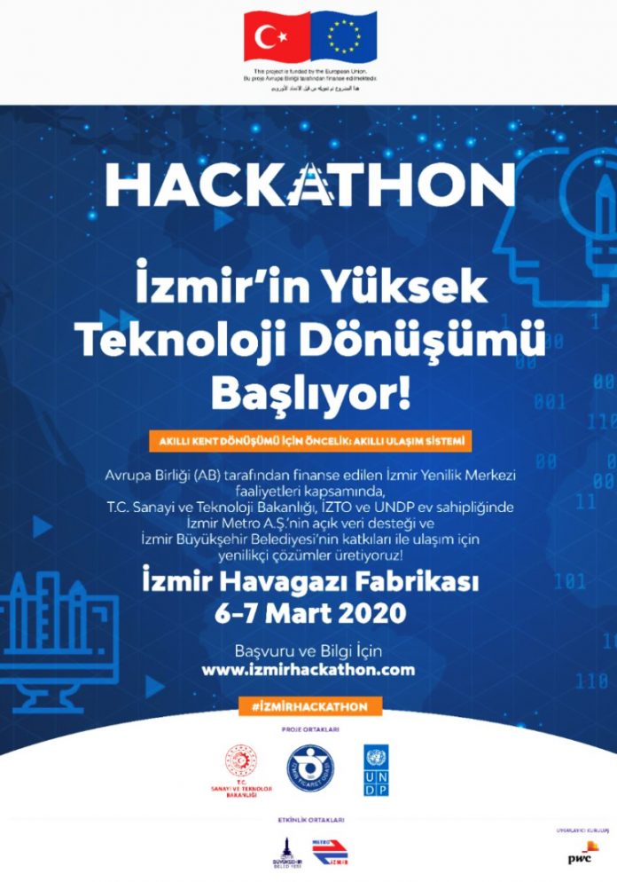 6-7 Mart’ta İzmir  Ulaşım Hackathonu’na hazır.