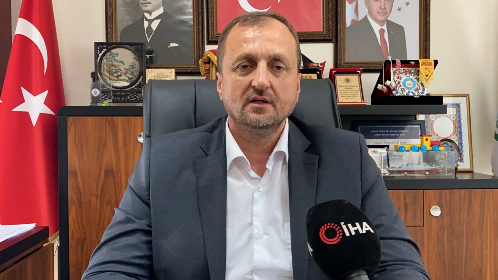 İznik Belediye Başkanı Kağan Mehmet Usta