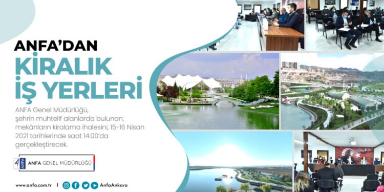 Ankara’da yarın 40 taşınmazın kiralanması ihalesi yapılacak. 