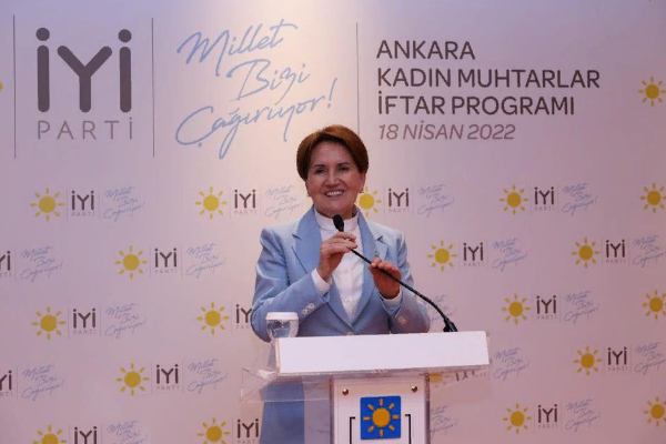 Akşener, Ankara Kadın Muhtarlar İftar Programı'na katıldı